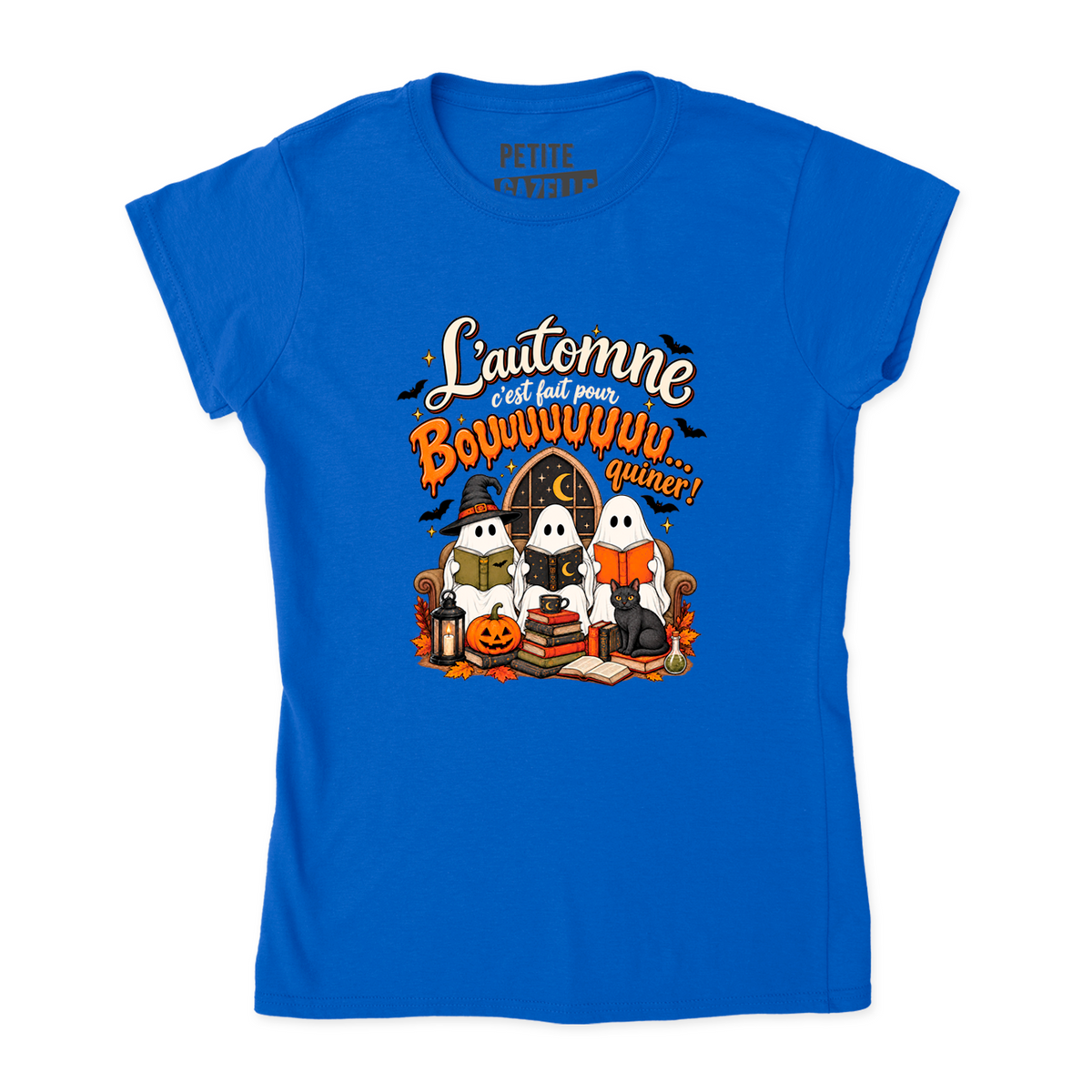 TSHIRT AJUSTÉ | L'automne c'est fait pour bouquiner !