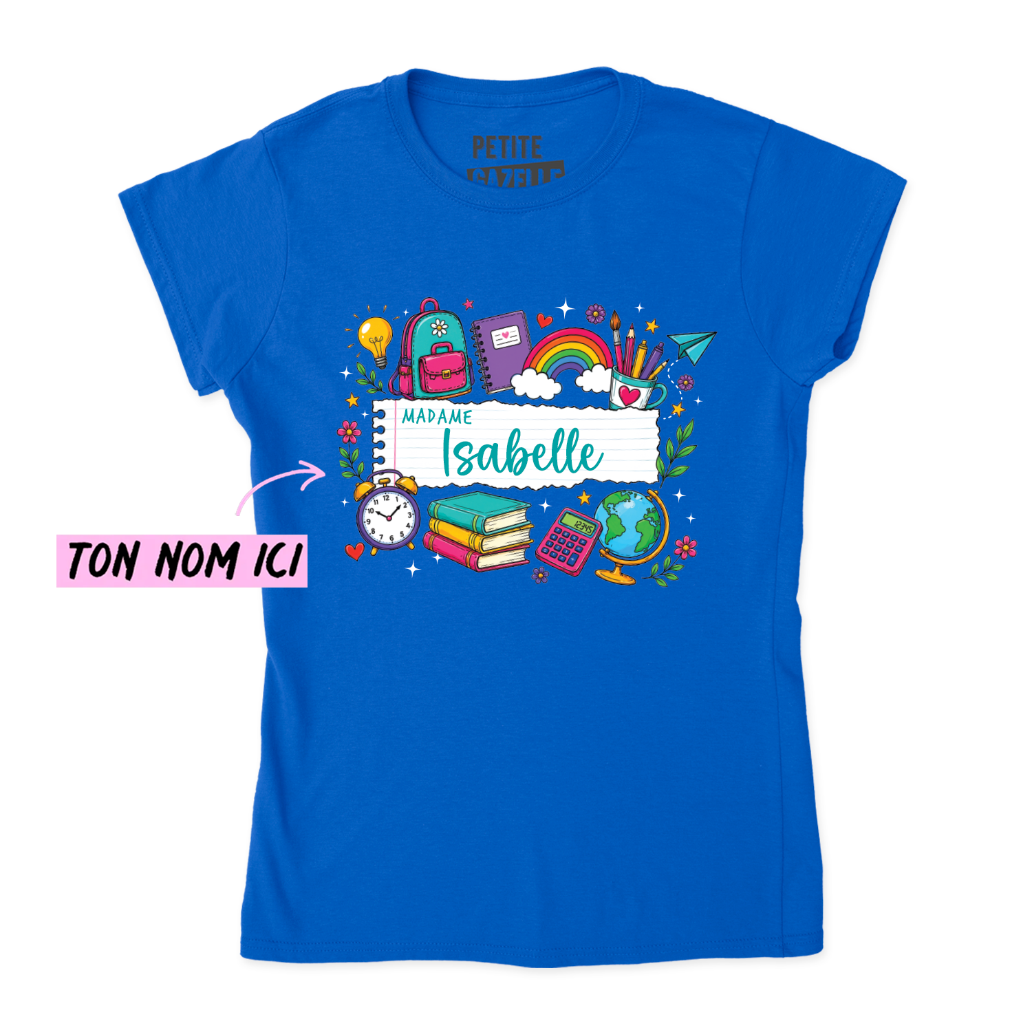 TSHIRT AJUSTÉ | Feuille Lignée
