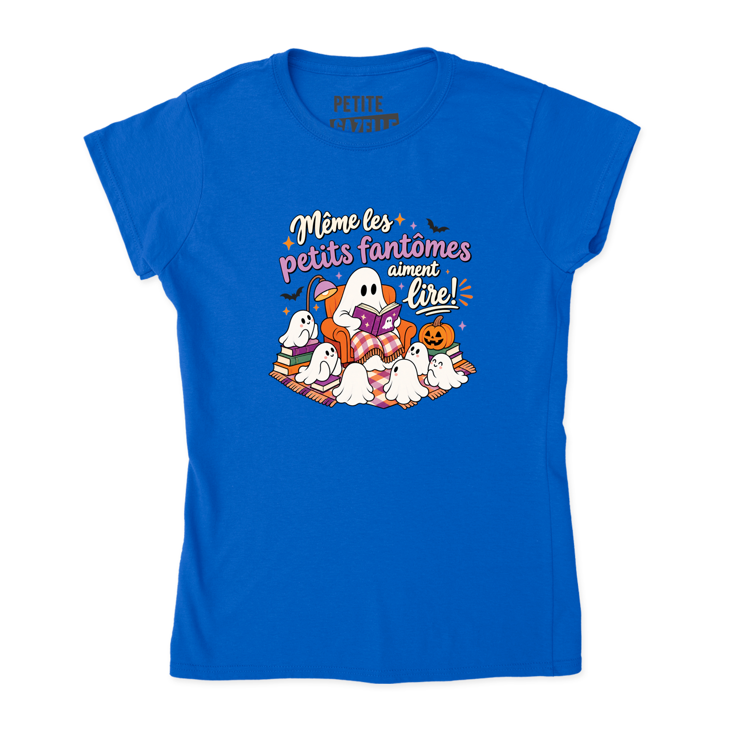 TSHIRT AJUSTÉ | Même les petits fantômes aiment lire !