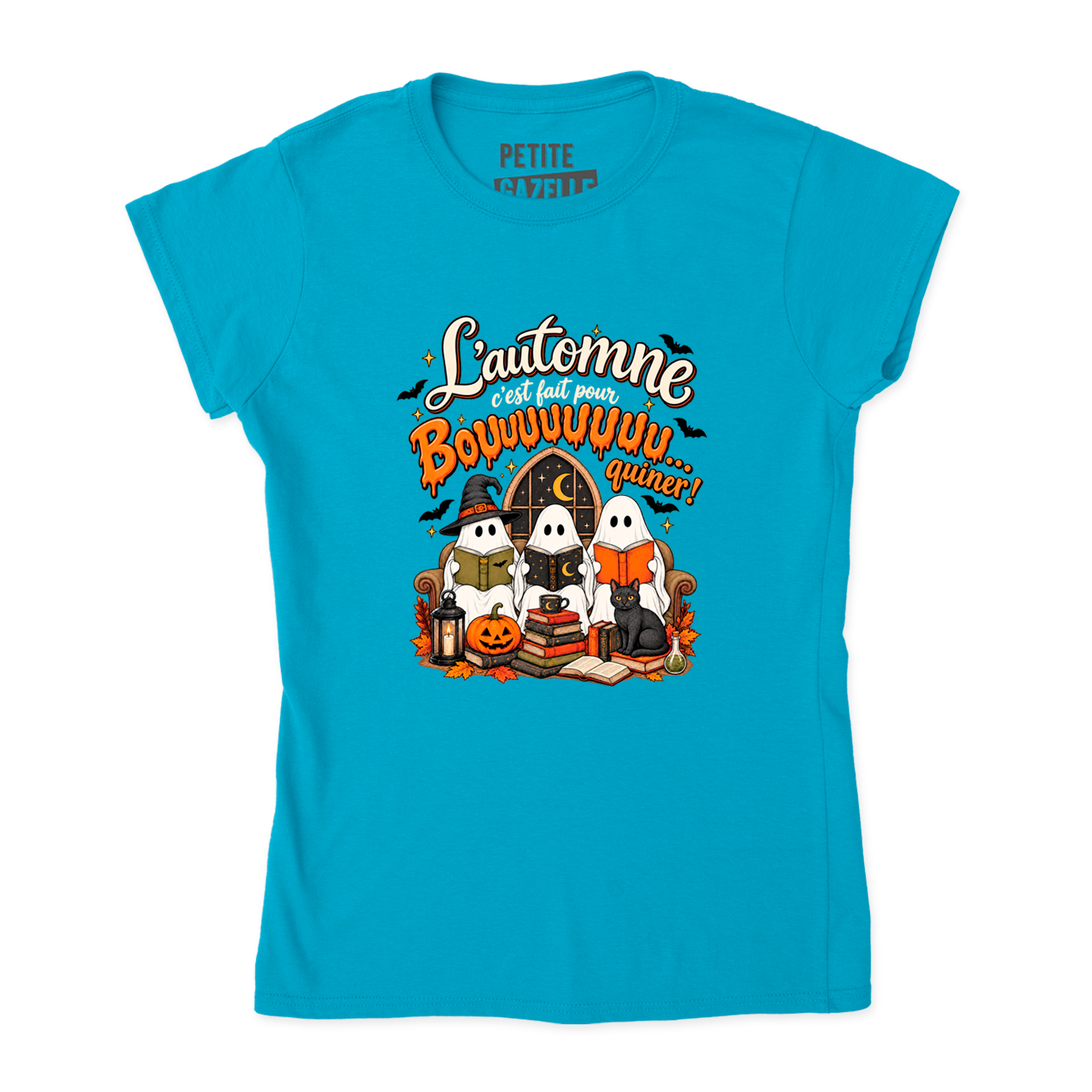 TSHIRT AJUSTÉ | L'automne c'est fait pour bouquiner !