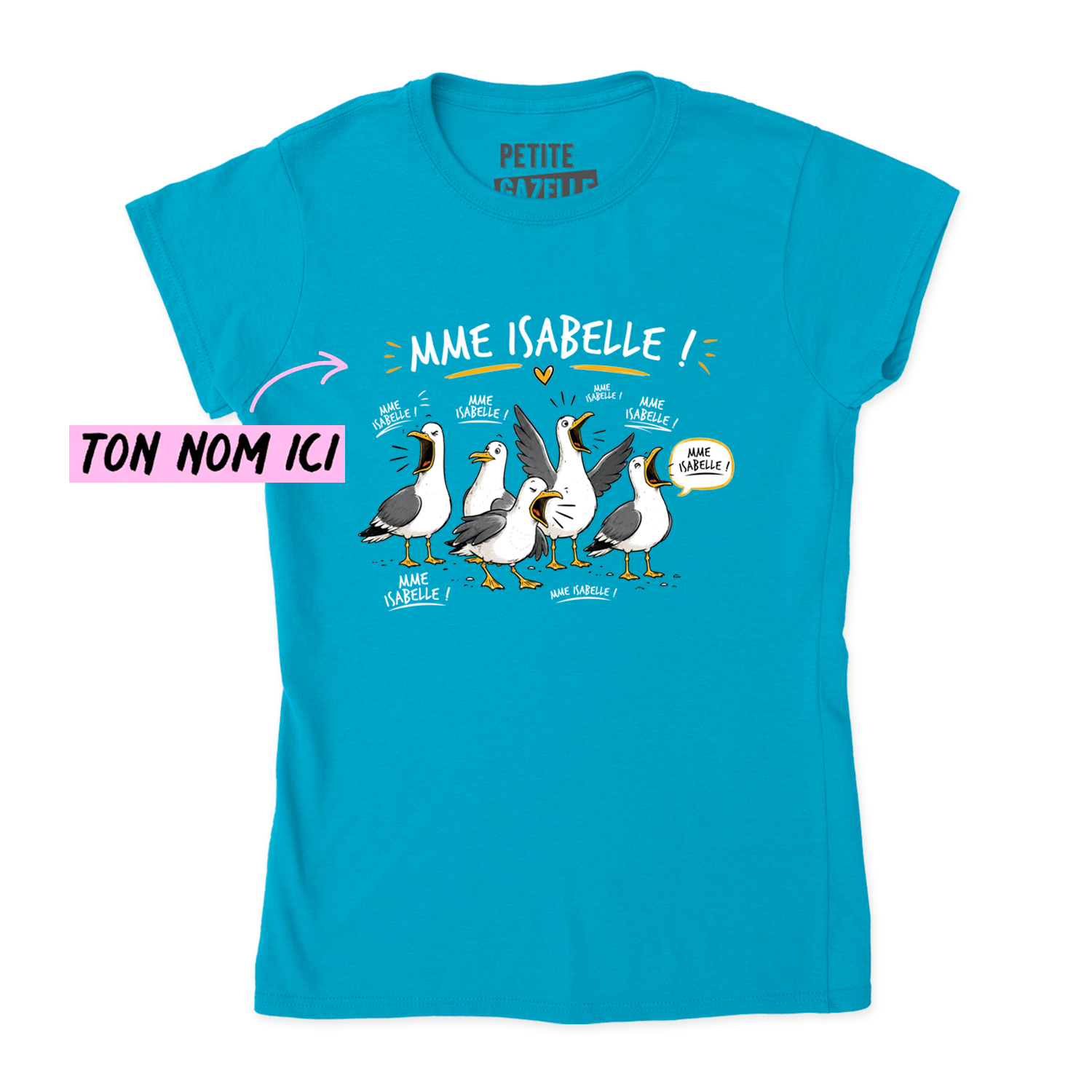 TSHIRT AJUSTÉ | Les petites mouettes