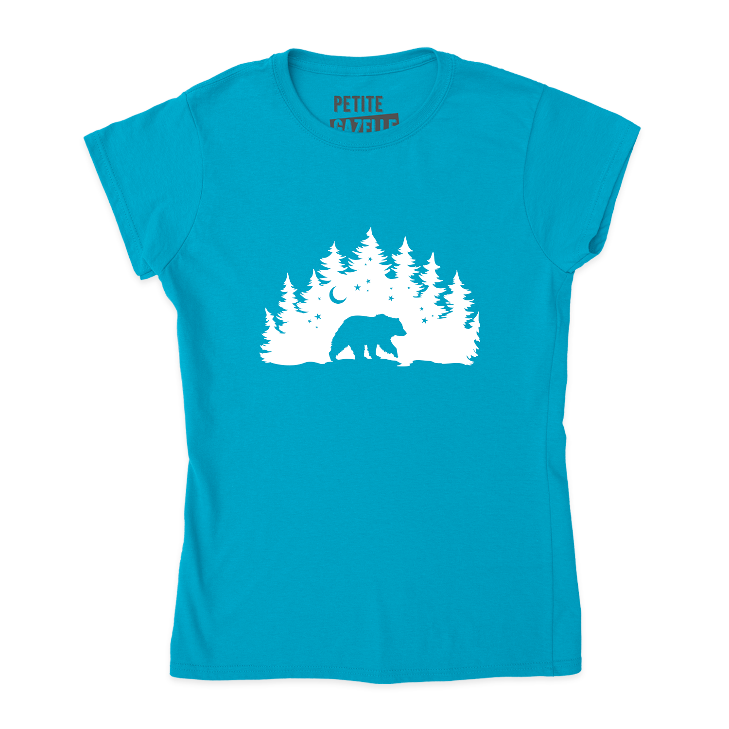 TSHIRT AJUSTÉ | Ours sous les étoiles