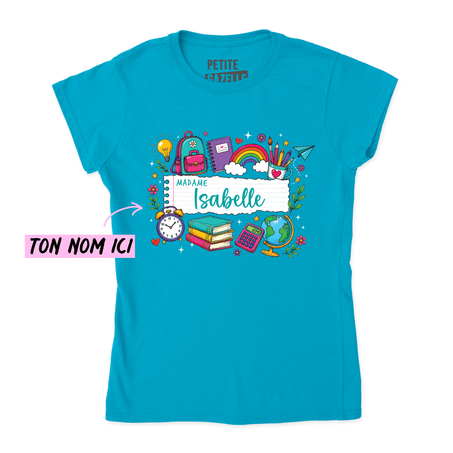 TSHIRT AJUSTÉ | Feuille Lignée