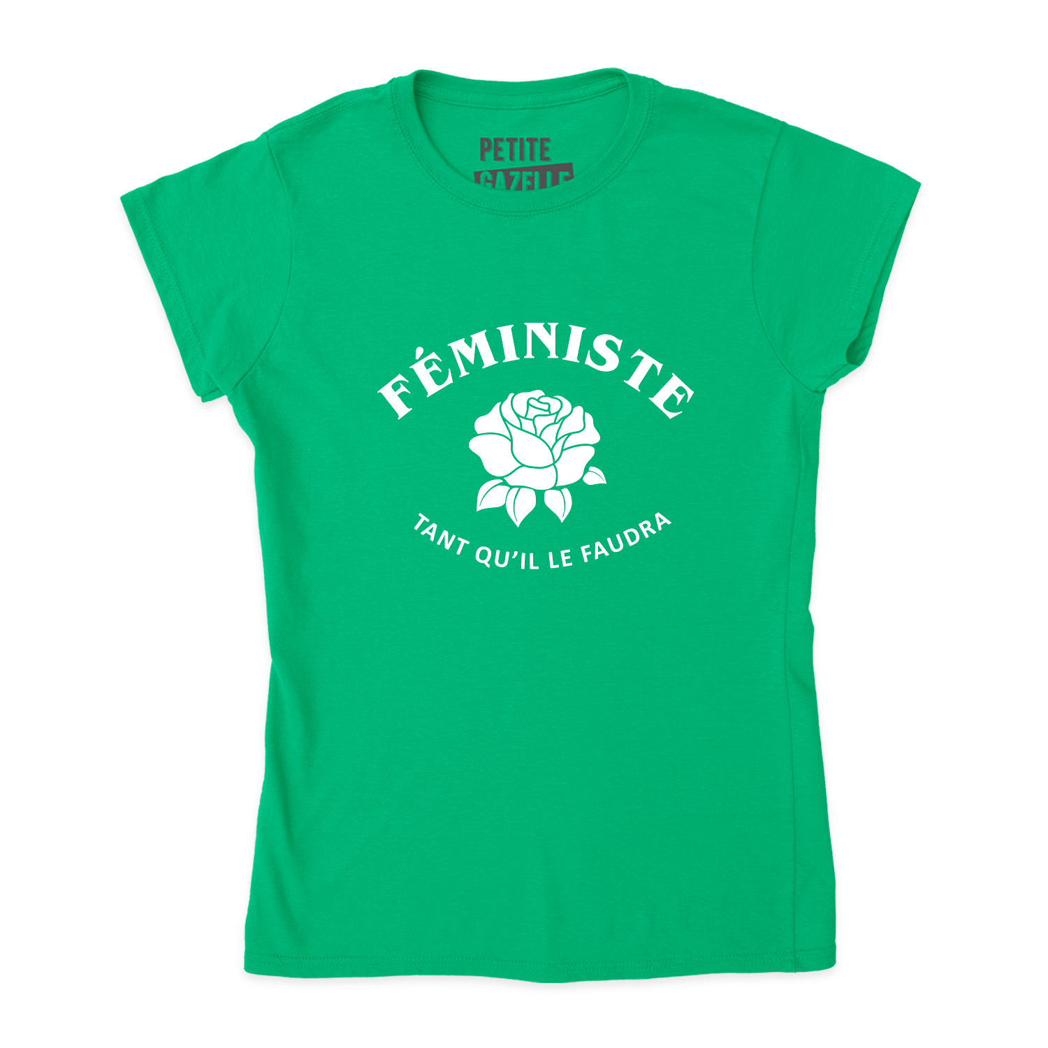 TSHIRT AJUSTÉ | Féministe tant qu'il le faudra