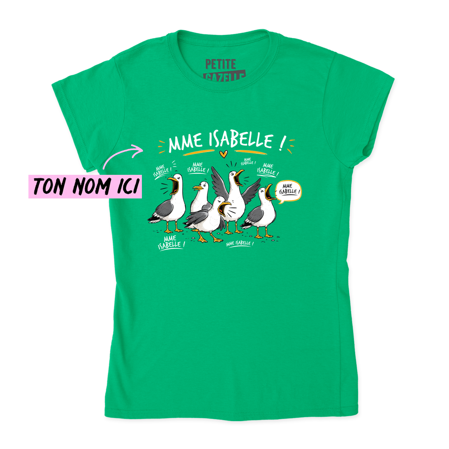 TSHIRT AJUSTÉ | Les petites mouettes