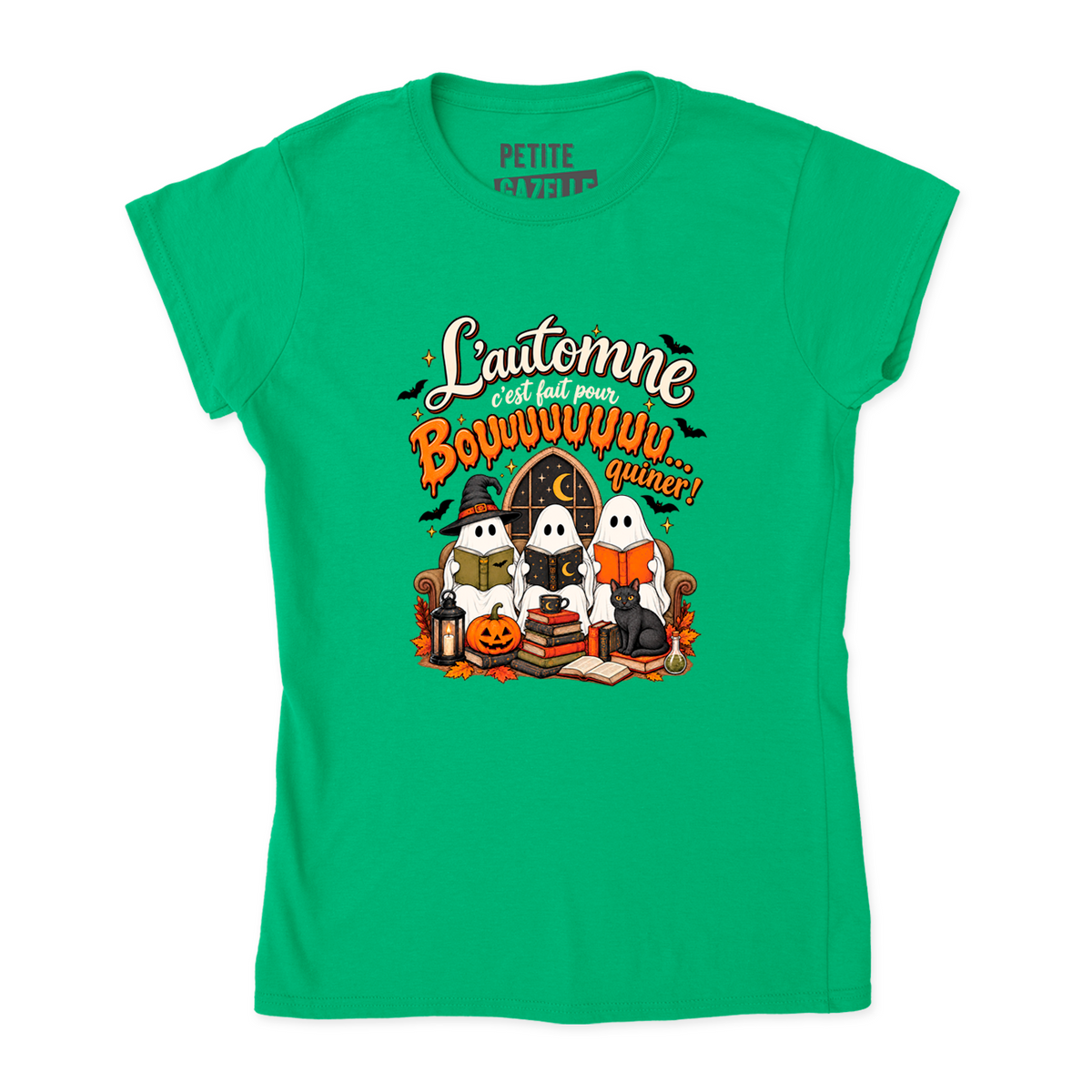 TSHIRT AJUSTÉ | L'automne c'est fait pour bouquiner !