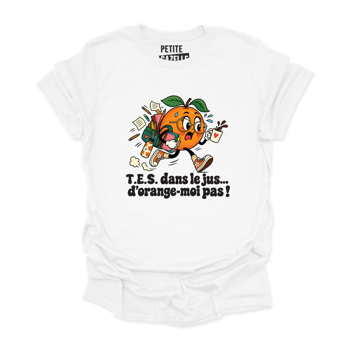 T-SHIRT COL ROND | TES dans le jus