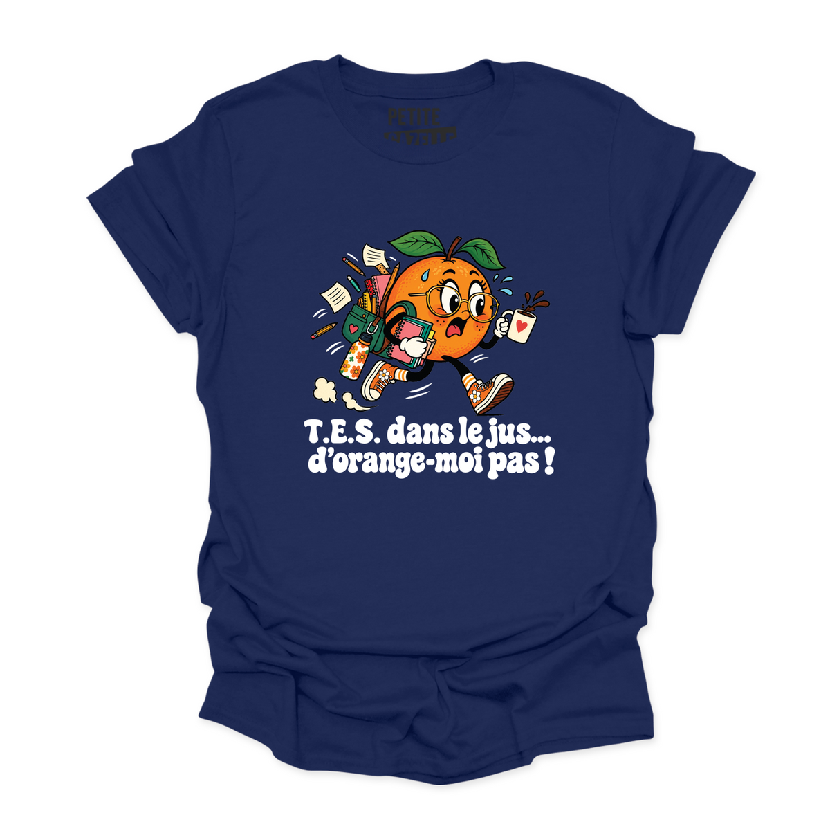 T-SHIRT COL ROND | TES dans le jus