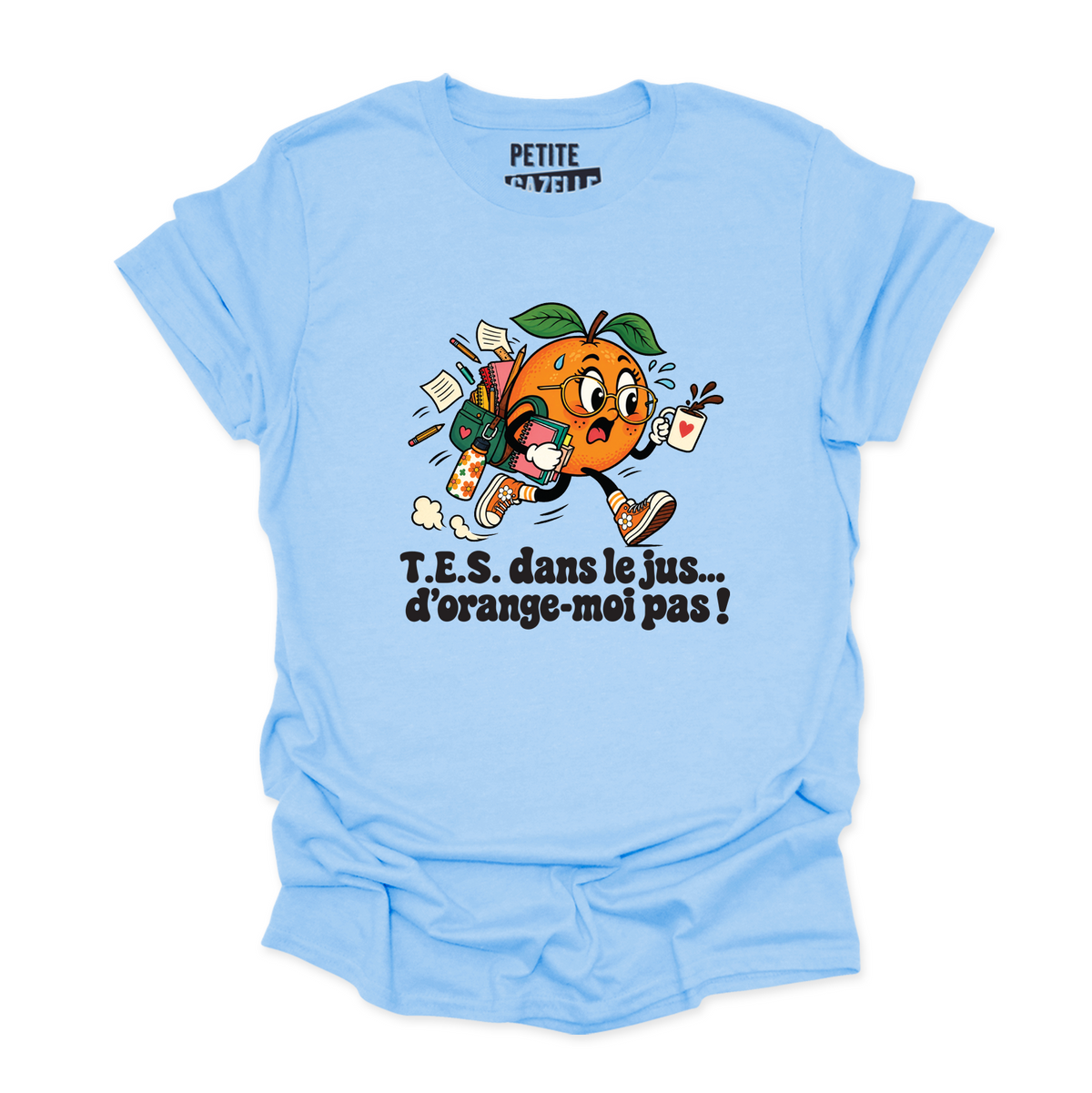 T-SHIRT COL ROND | TES dans le jus