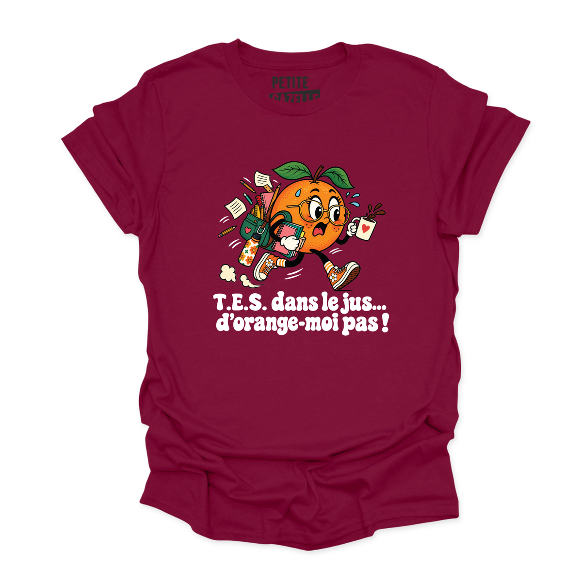 T-SHIRT COL ROND | TES dans le jus