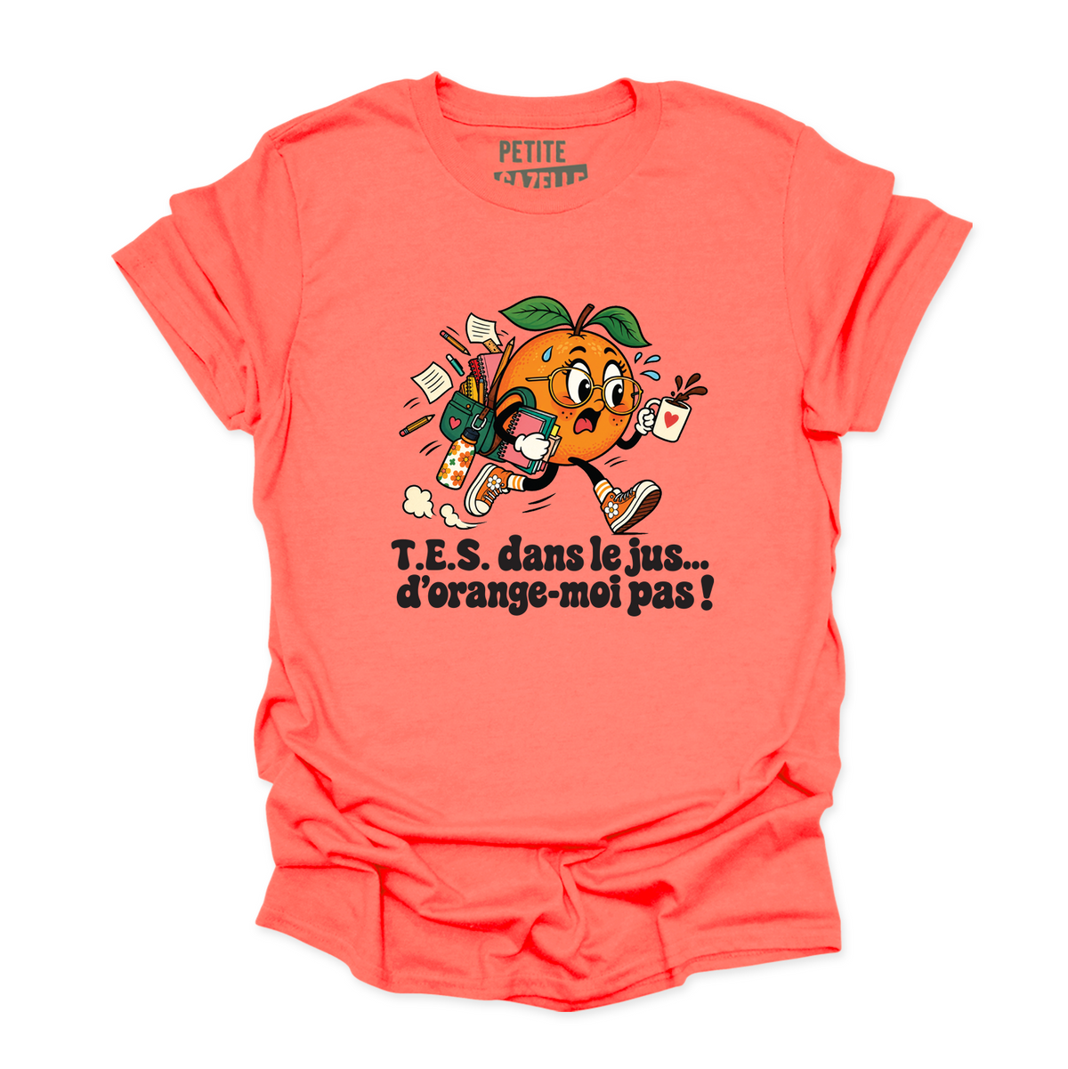 T-SHIRT COL ROND | TES dans le jus