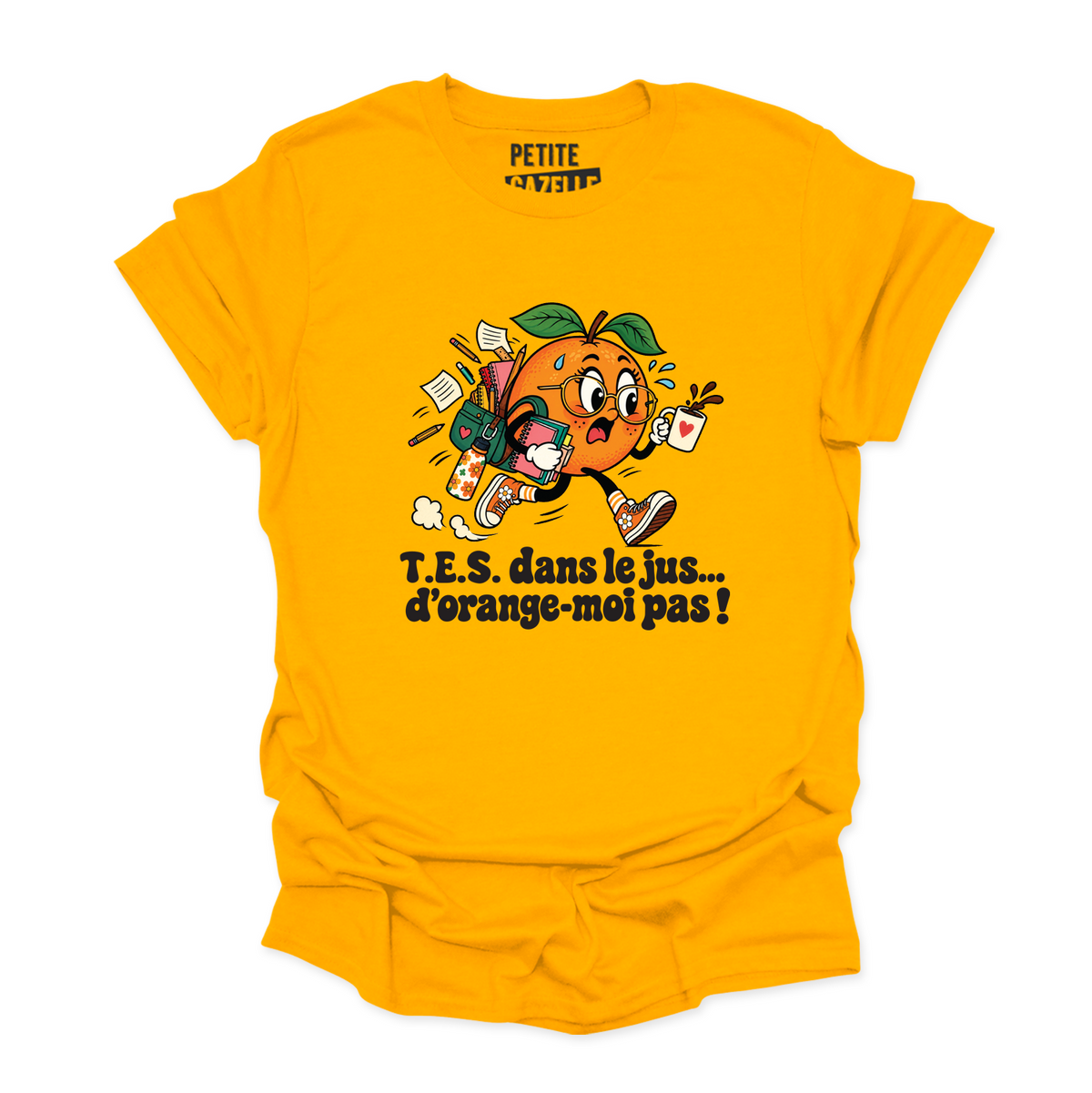 T-SHIRT COL ROND | TES dans le jus
