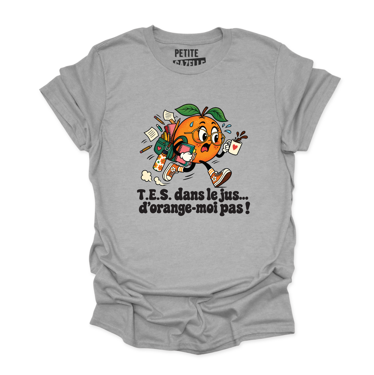 T-SHIRT COL ROND | TES dans le jus