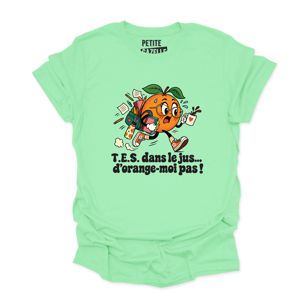 T-SHIRT COL ROND | TES dans le jus