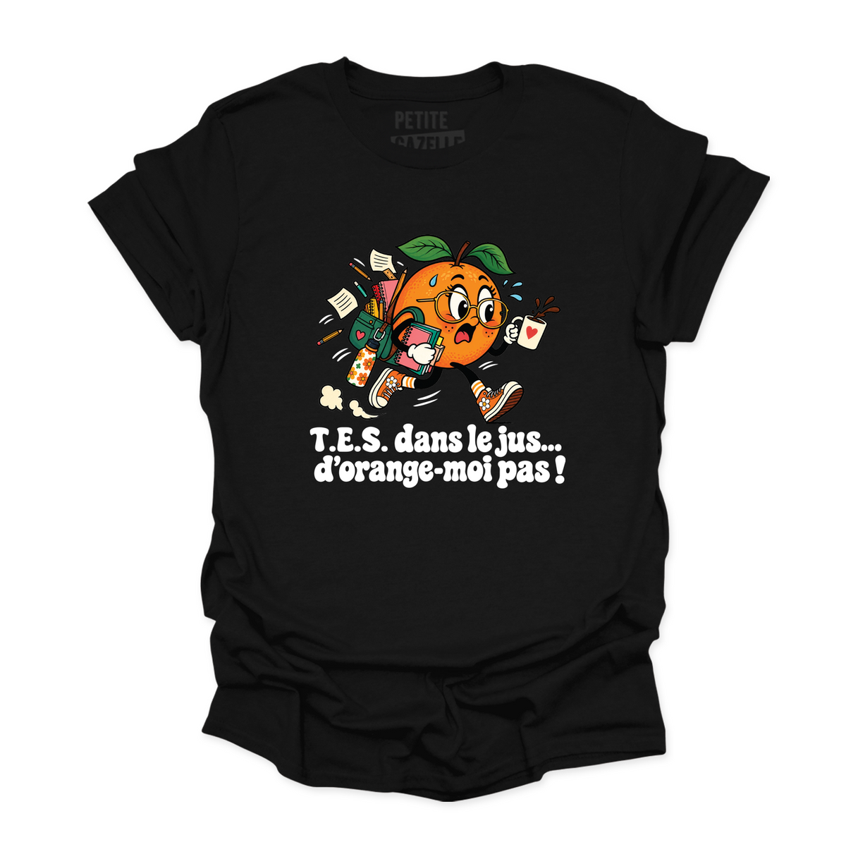 T-SHIRT COL ROND | TES dans le jus