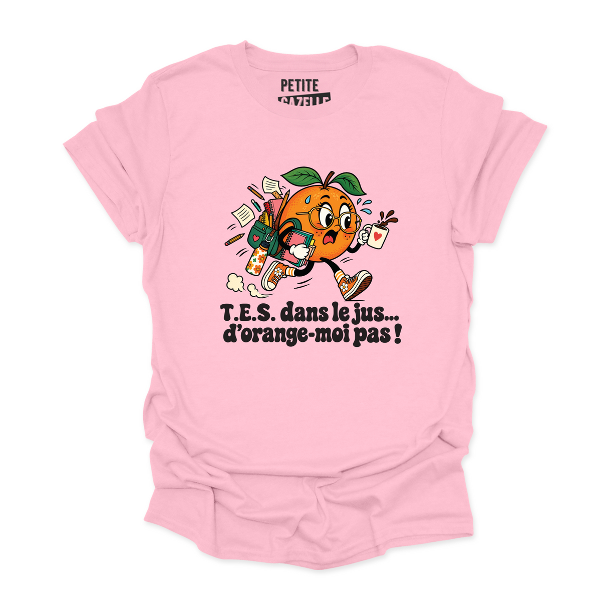 T-SHIRT COL ROND | TES dans le jus