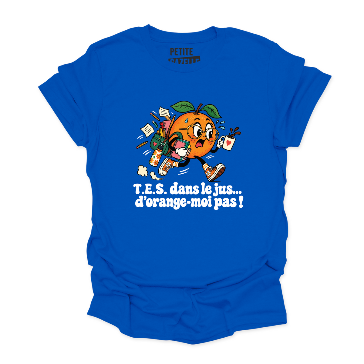 T-SHIRT COL ROND | TES dans le jus