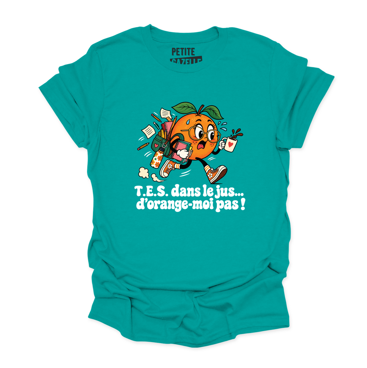 T-SHIRT COL ROND | TES dans le jus