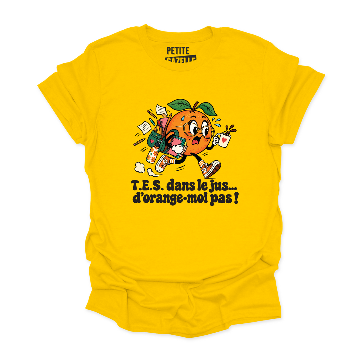 T-SHIRT COL ROND | TES dans le jus