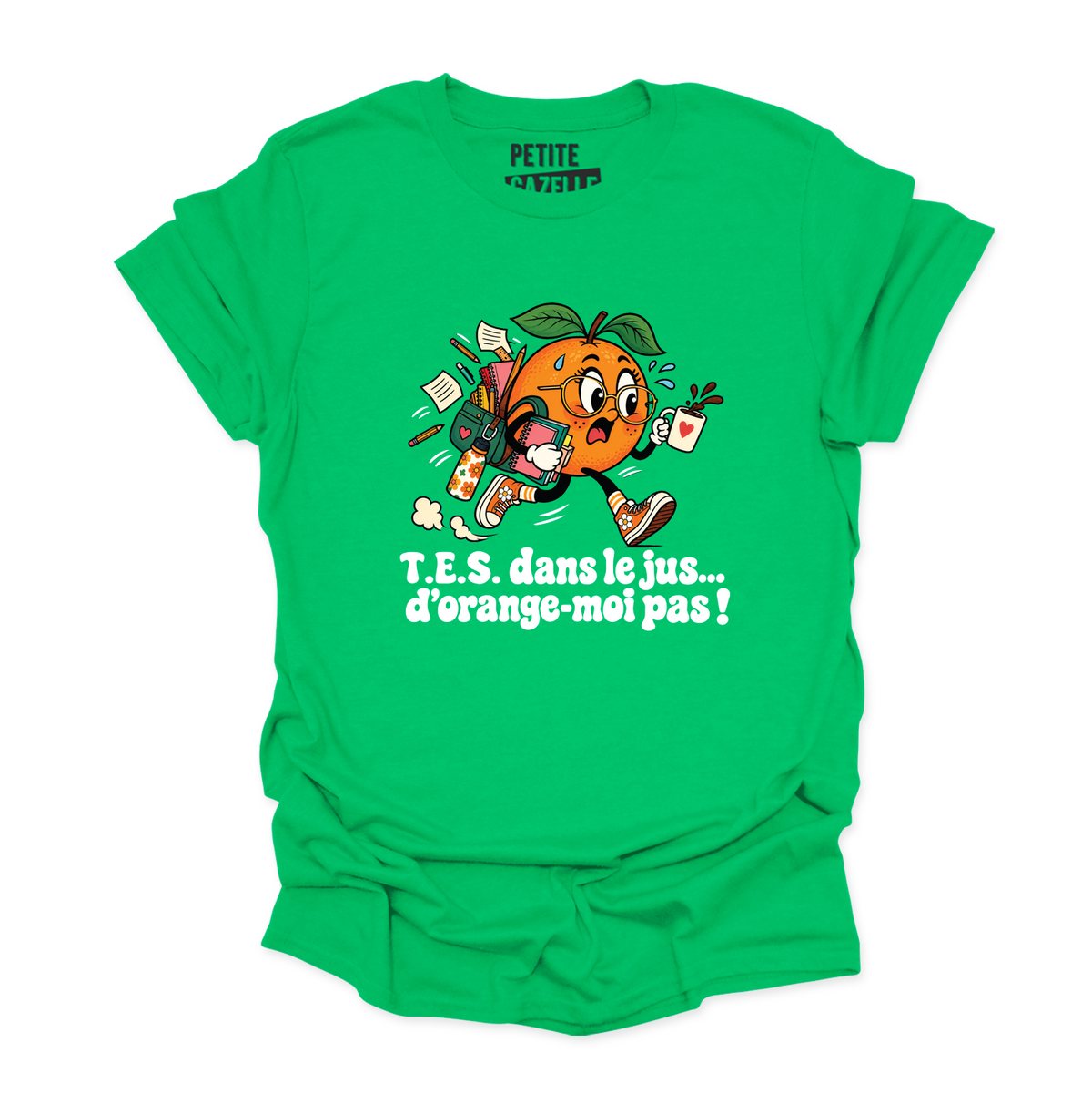 T-SHIRT COL ROND | TES dans le jus