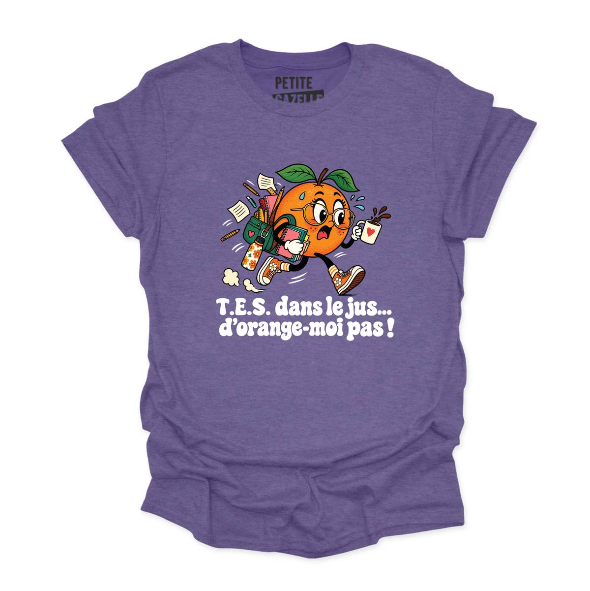 T-SHIRT COL ROND | TES dans le jus