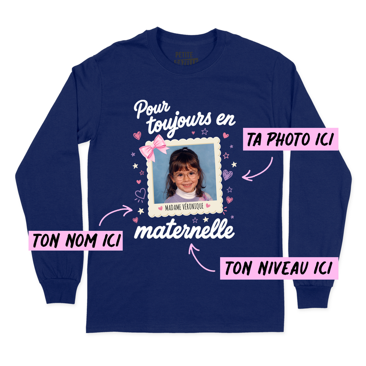 T-SHIRT À MANCHES LONGUES | Pour toujours