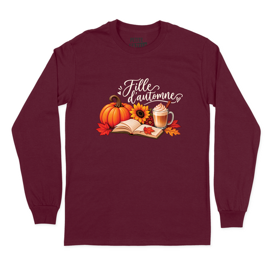 T-SHIRT À MANCHES LONGUES | Citrouille & Livres