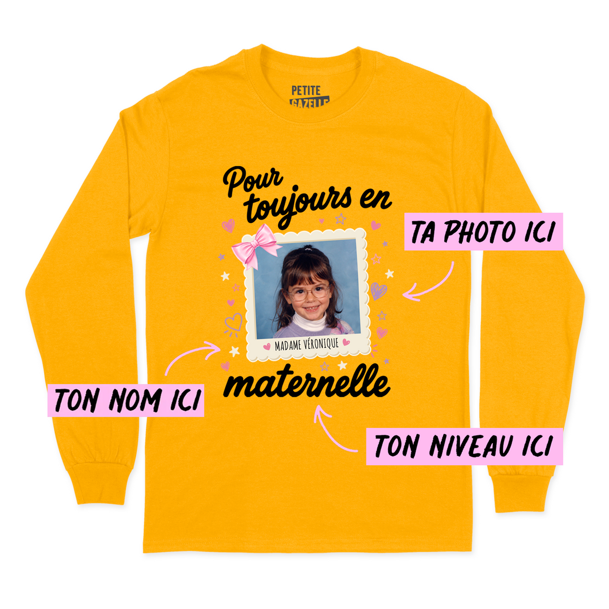 T-SHIRT À MANCHES LONGUES | Pour toujours