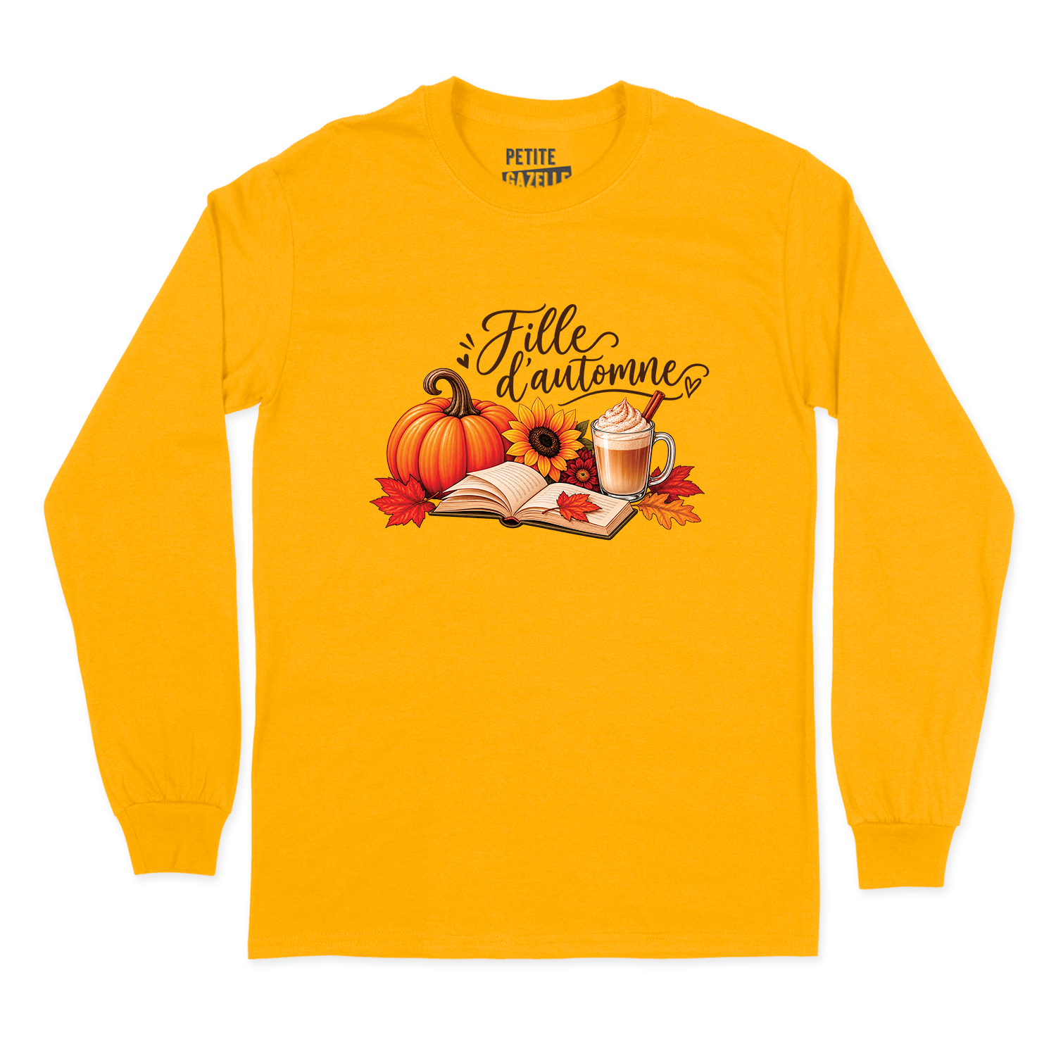 T-SHIRT À MANCHES LONGUES | Citrouille & Livres