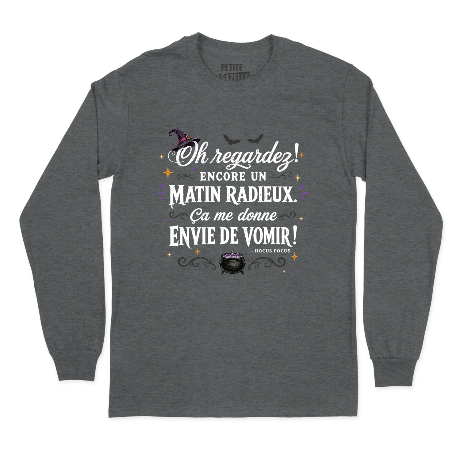 T-SHIRT À MANCHES LONGUES | Oh regardez, encore un matin radieux