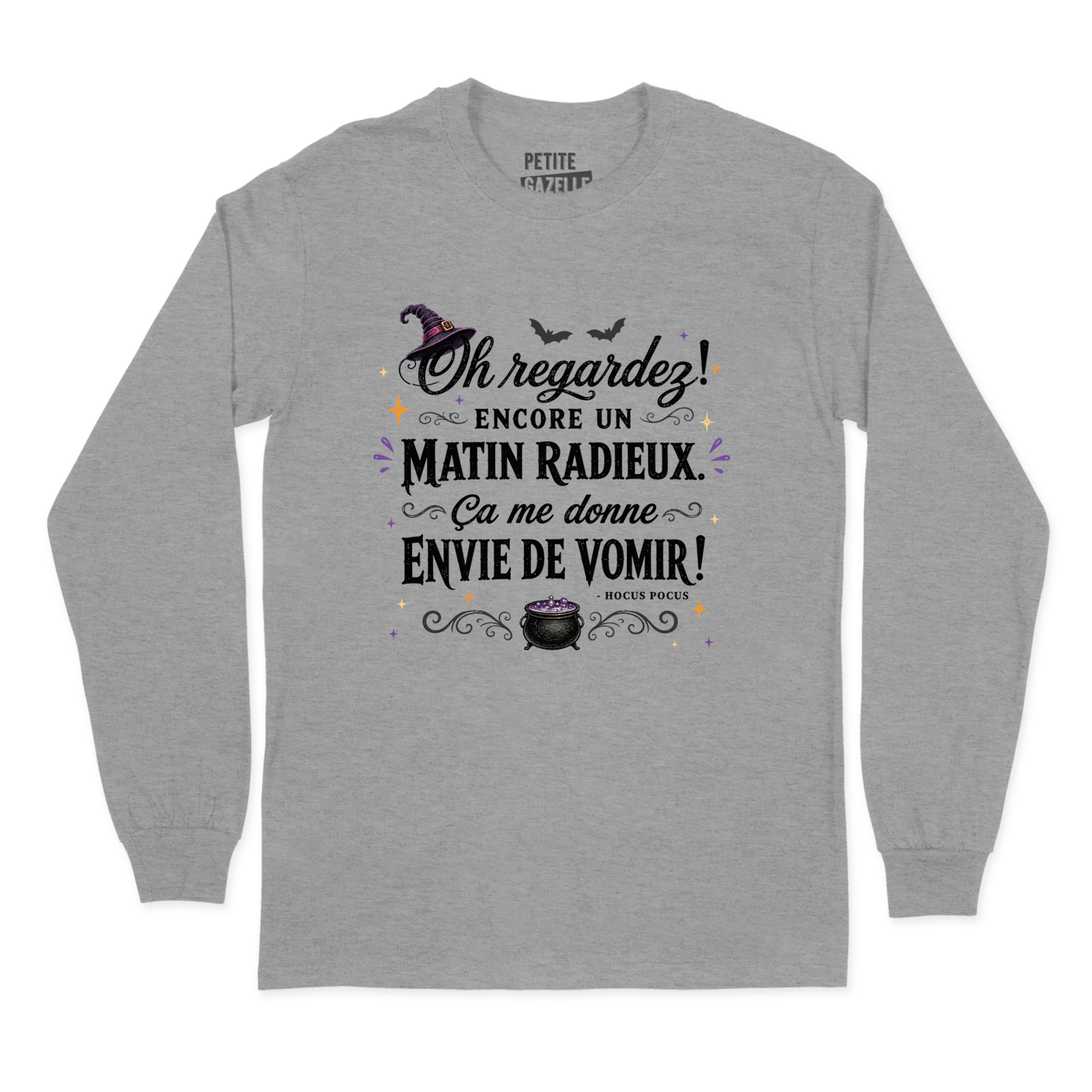 T-SHIRT À MANCHES LONGUES | Oh regardez, encore un matin radieux