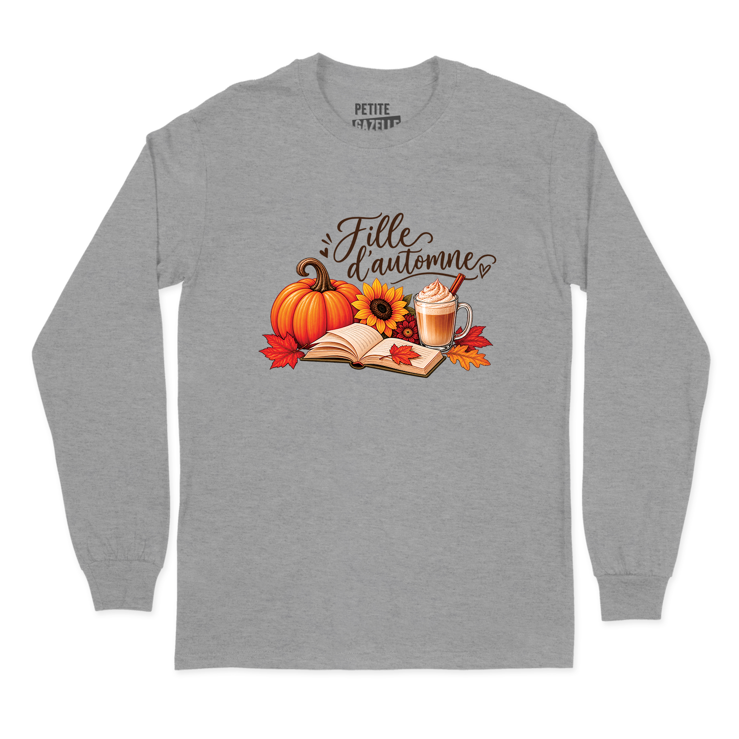 T-SHIRT À MANCHES LONGUES | Citrouille & Livres