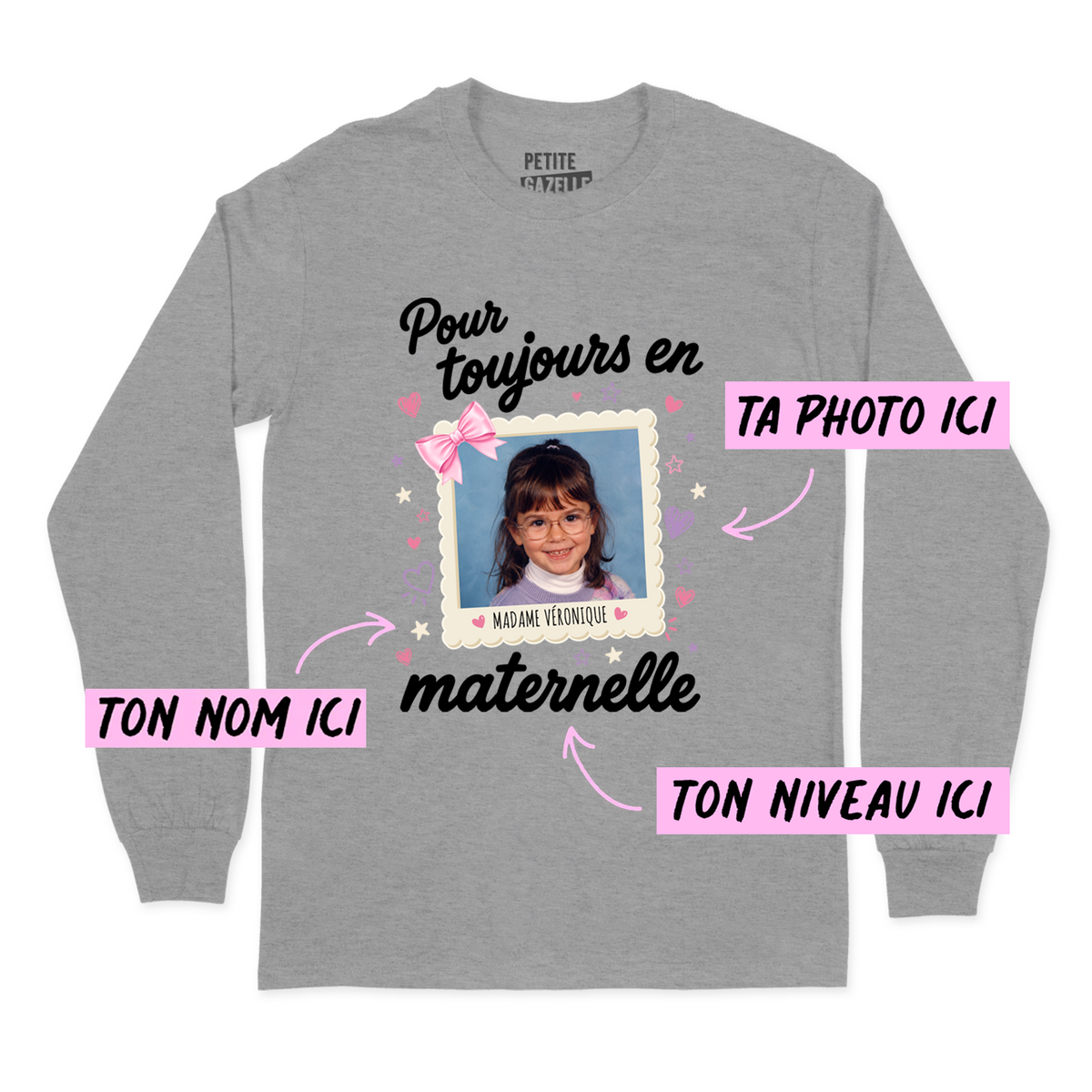 T-SHIRT À MANCHES LONGUES | Pour toujours