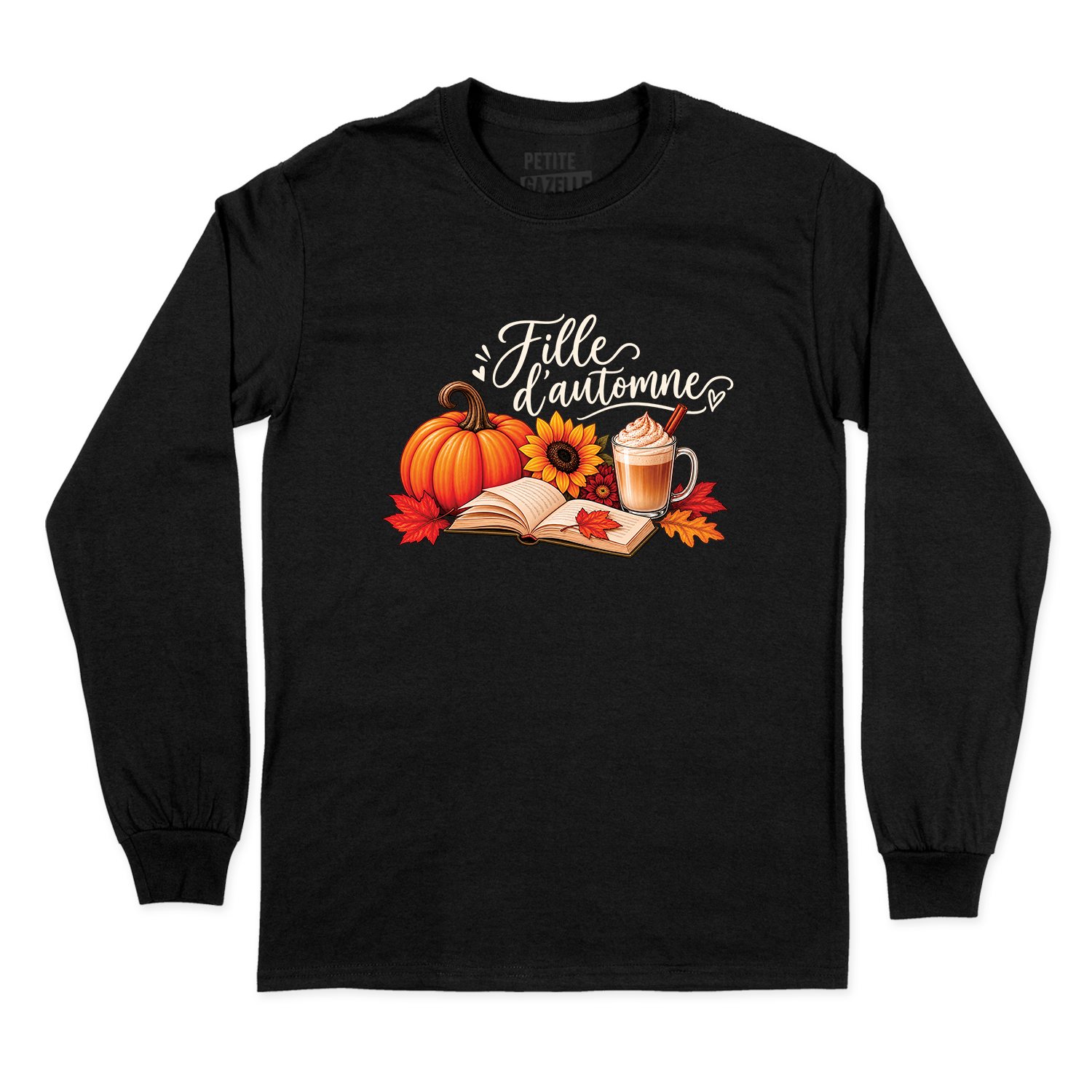T-SHIRT À MANCHES LONGUES | Citrouille & Livres