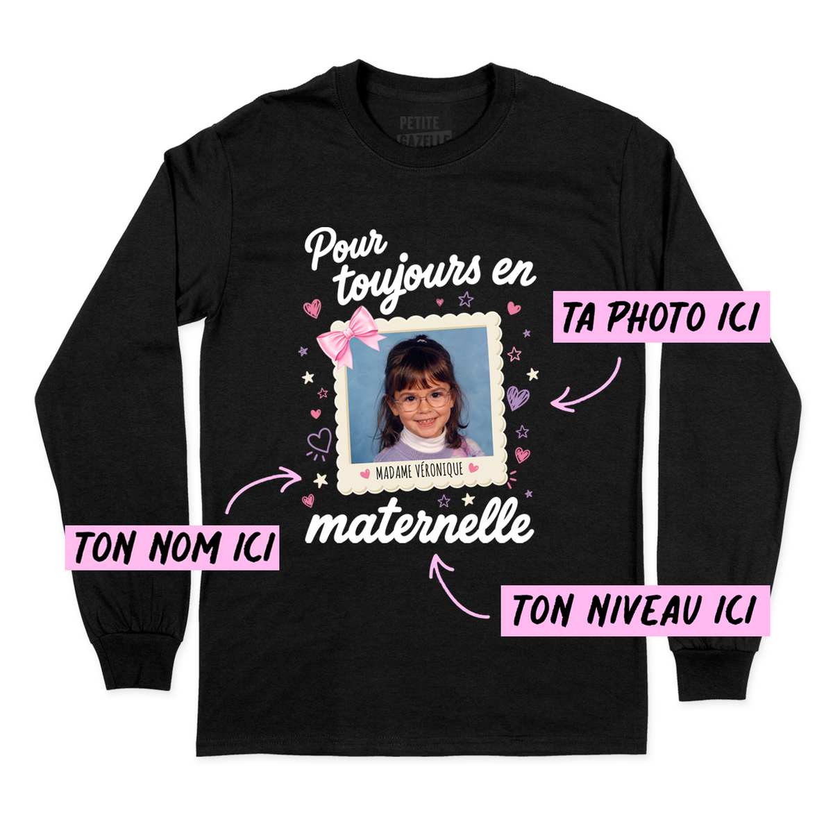 T-SHIRT À MANCHES LONGUES | Pour toujours