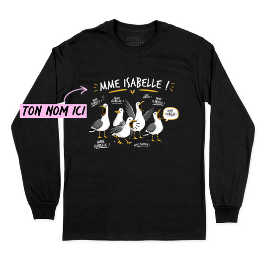 T-SHIRT À MANCHES LONGUES | Les petites mouettes