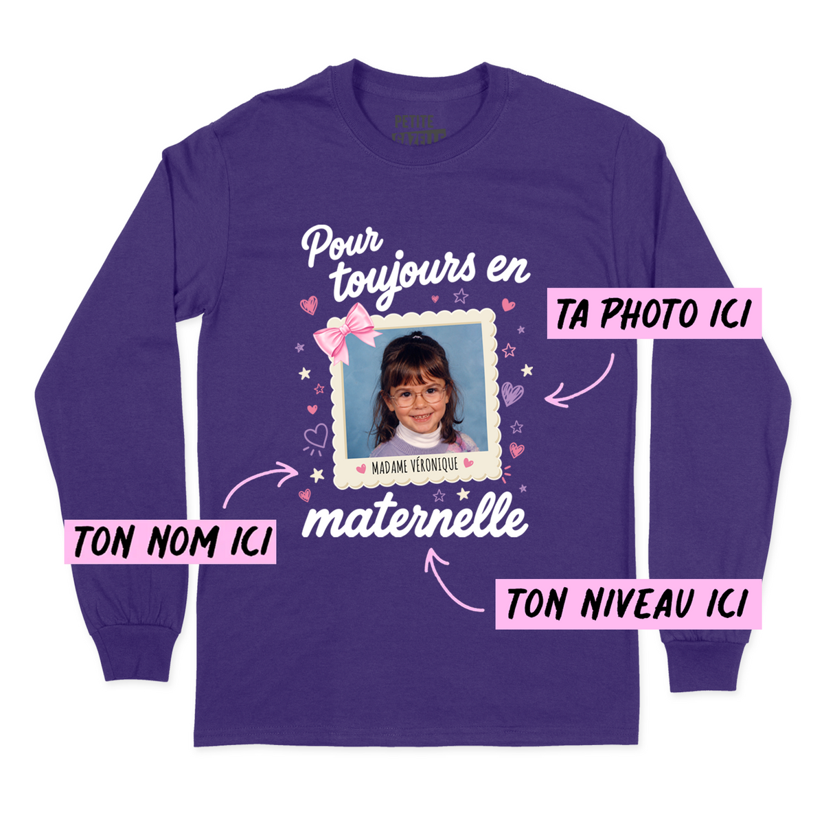 T-SHIRT À MANCHES LONGUES | Pour toujours