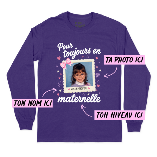 T-SHIRT À MANCHES LONGUES | Pour toujours