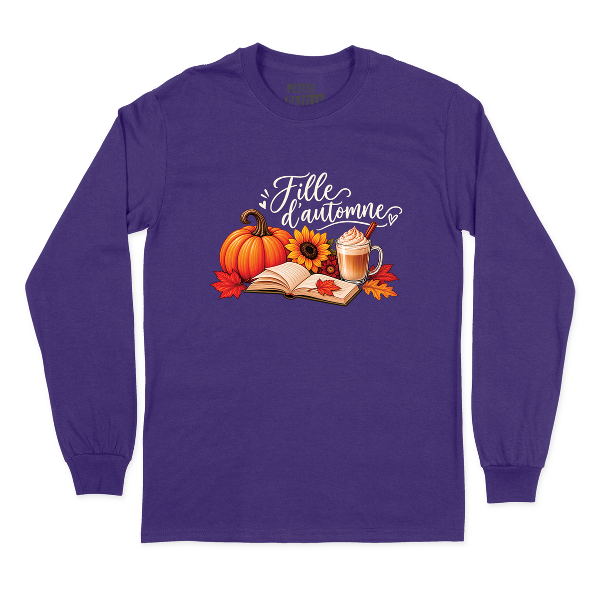 T-SHIRT À MANCHES LONGUES | Citrouille & Livres