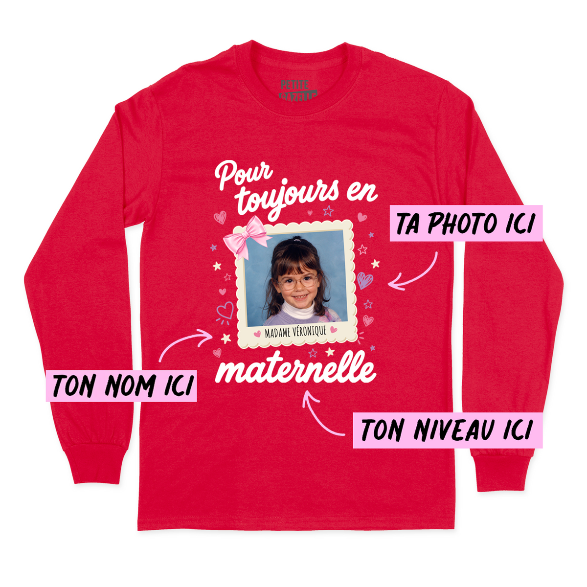 T-SHIRT À MANCHES LONGUES | Pour toujours