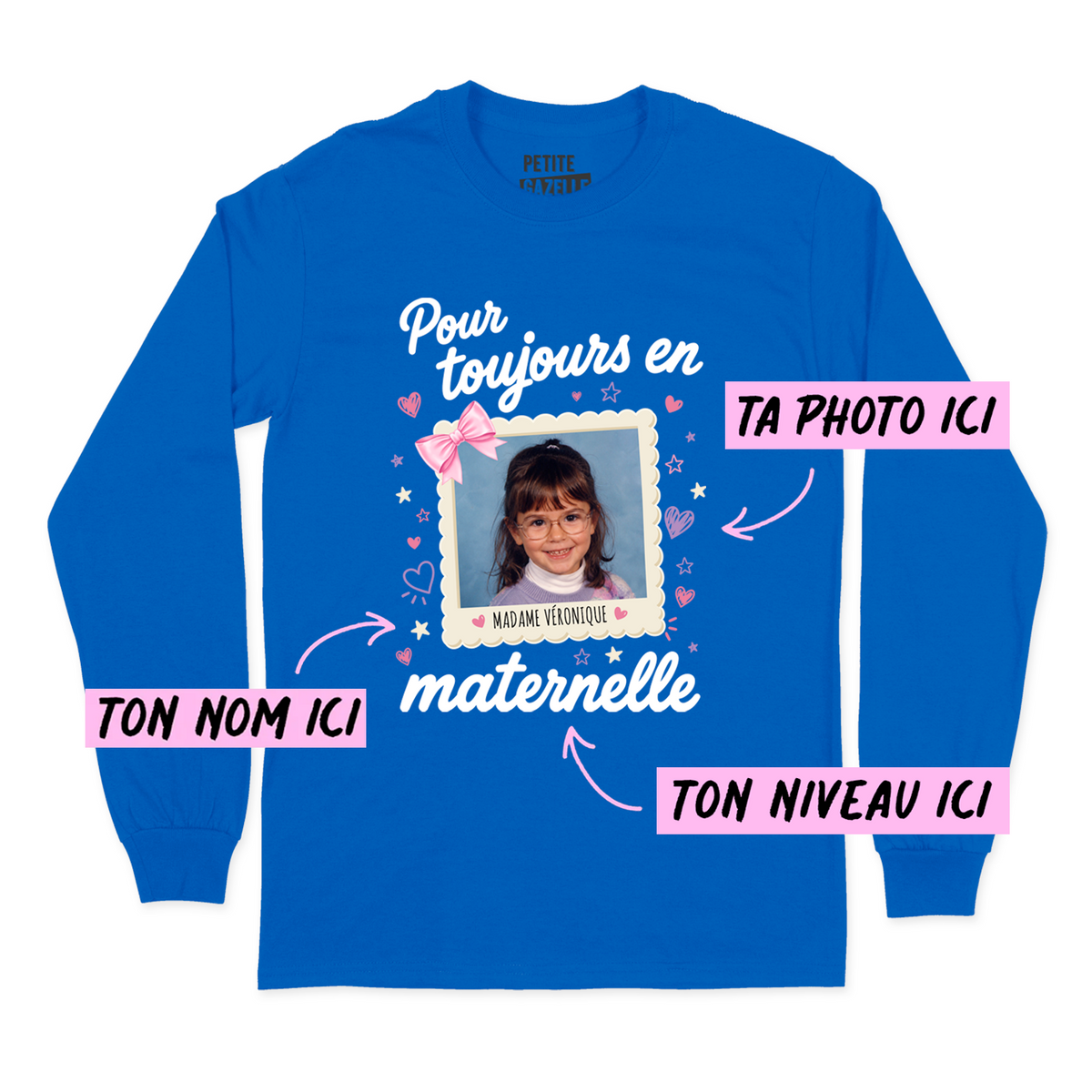T-SHIRT À MANCHES LONGUES | Pour toujours