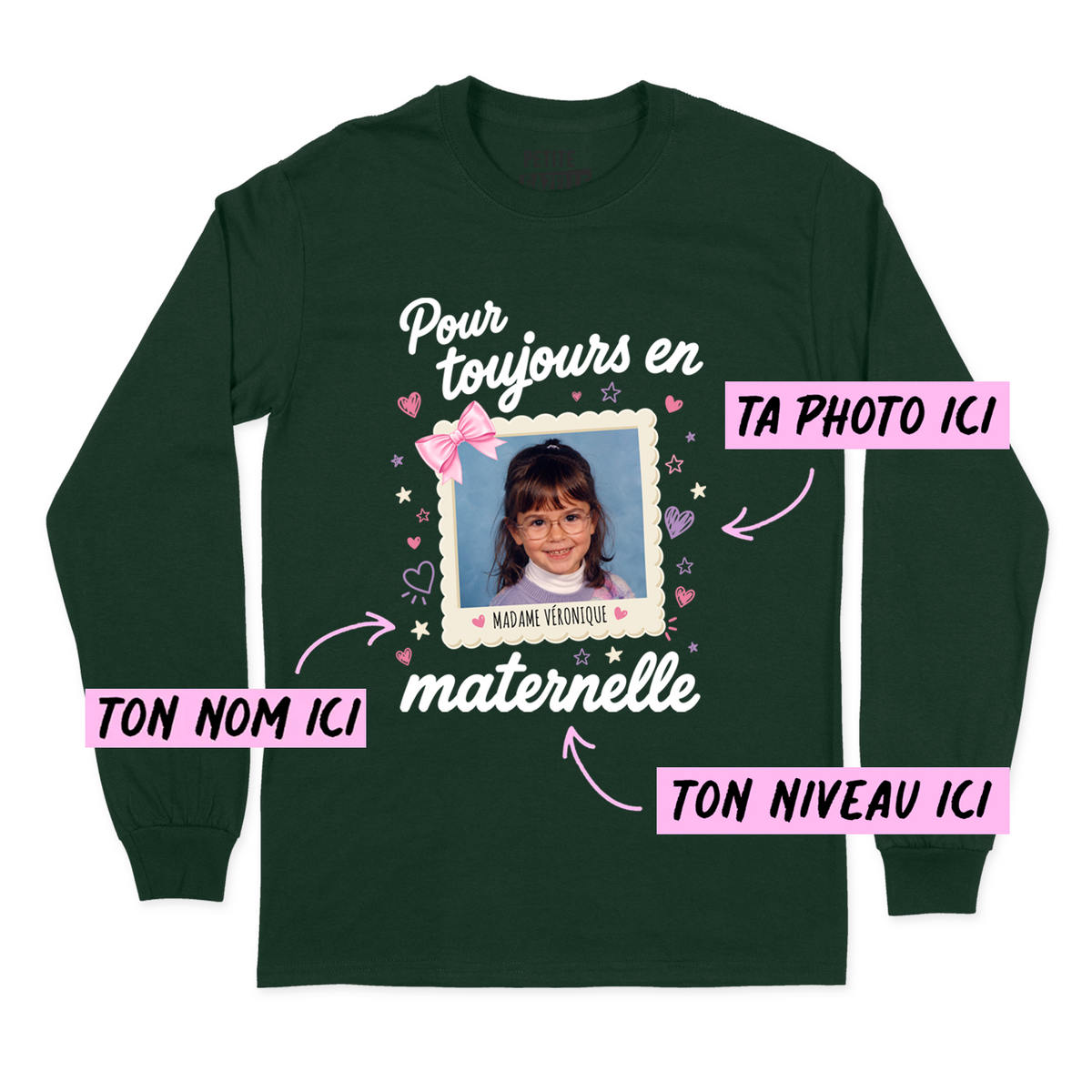T-SHIRT À MANCHES LONGUES | Pour toujours