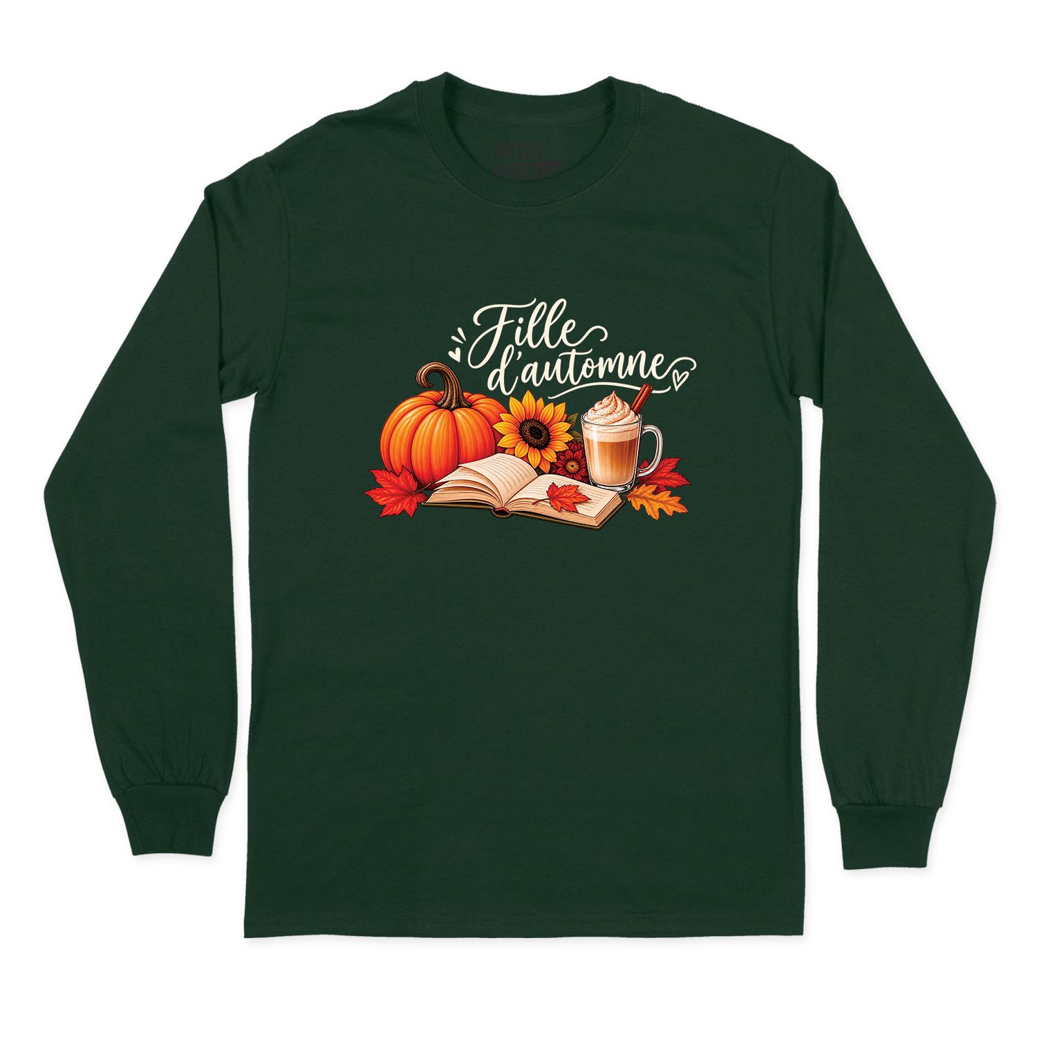 T-SHIRT À MANCHES LONGUES | Citrouille & Livres