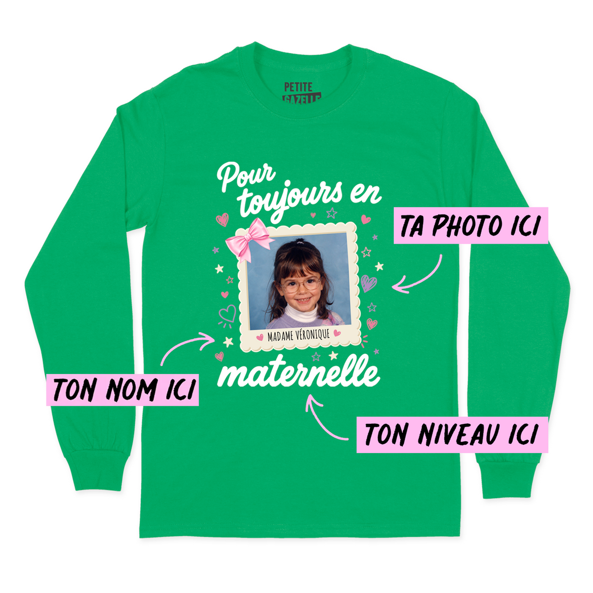T-SHIRT À MANCHES LONGUES | Pour toujours