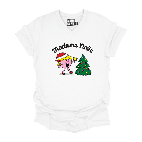 TSHIRT COL en V | Madame Noël