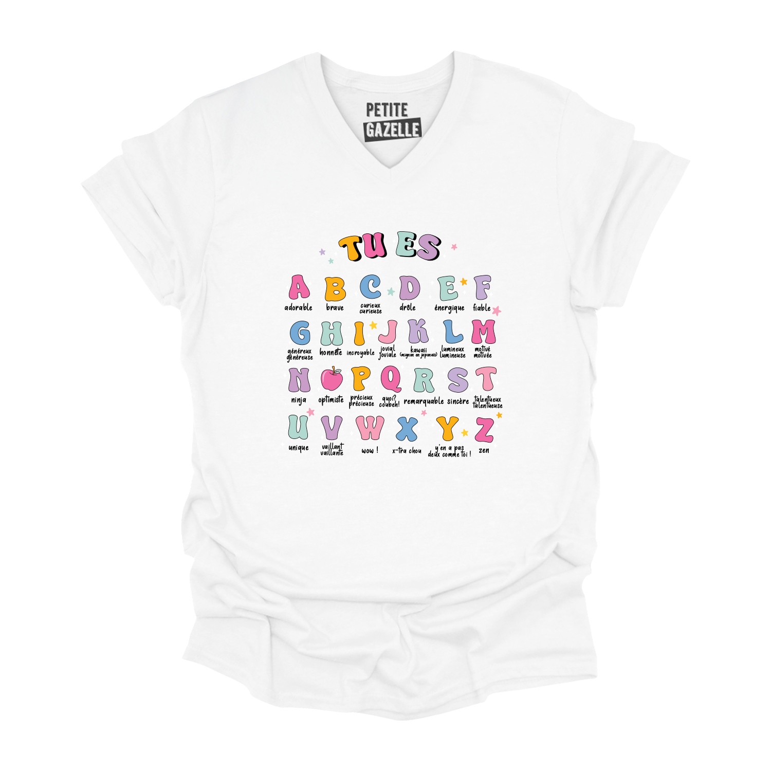 TSHIRT COL en V | Tu es