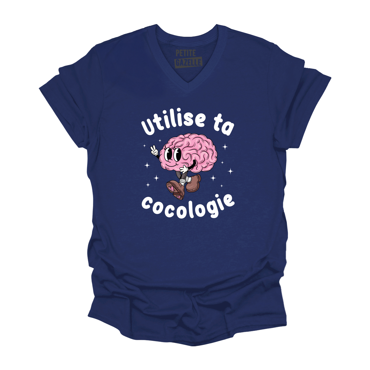 TSHIRT COL en V | Utilise ta cocologie