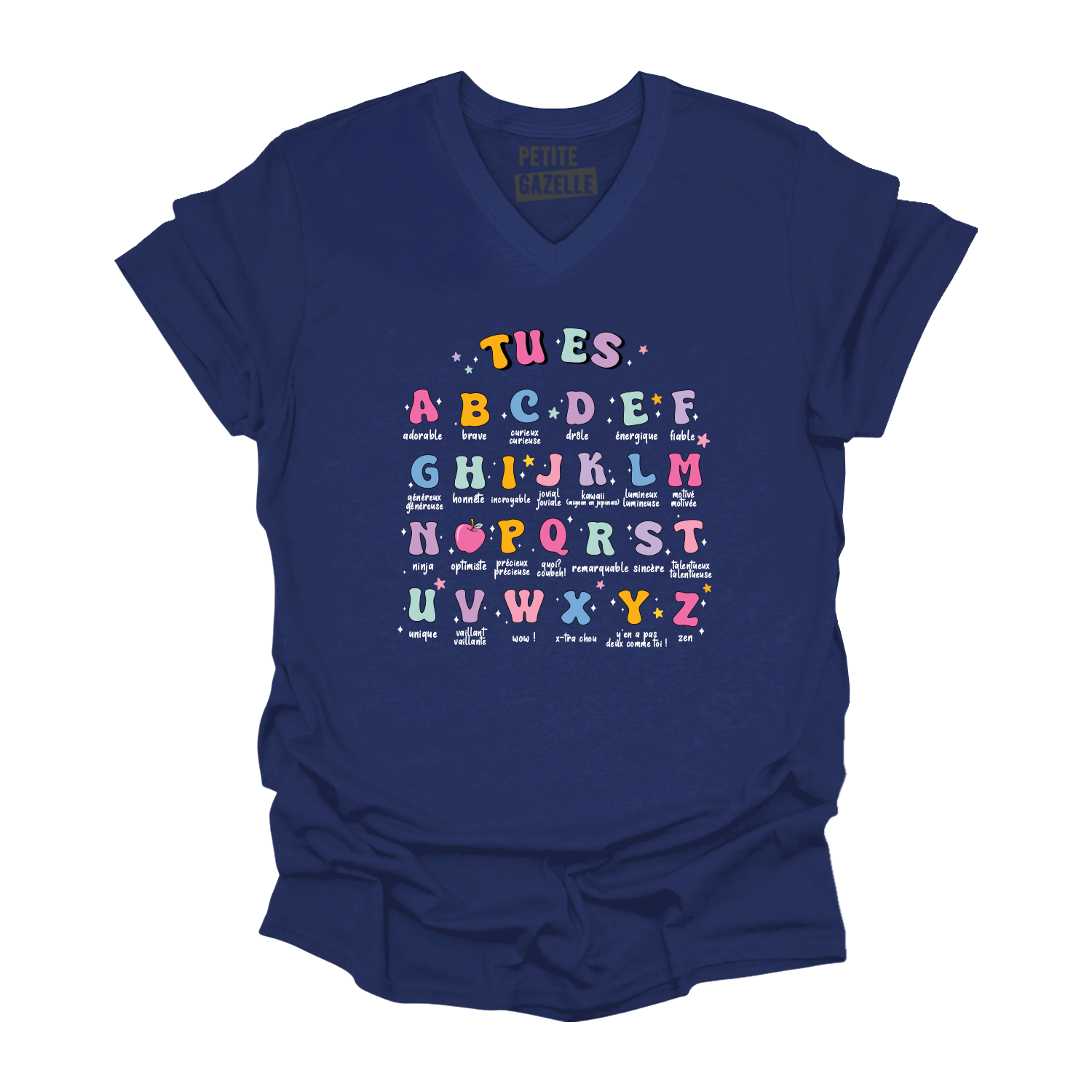 TSHIRT COL en V | Tu es