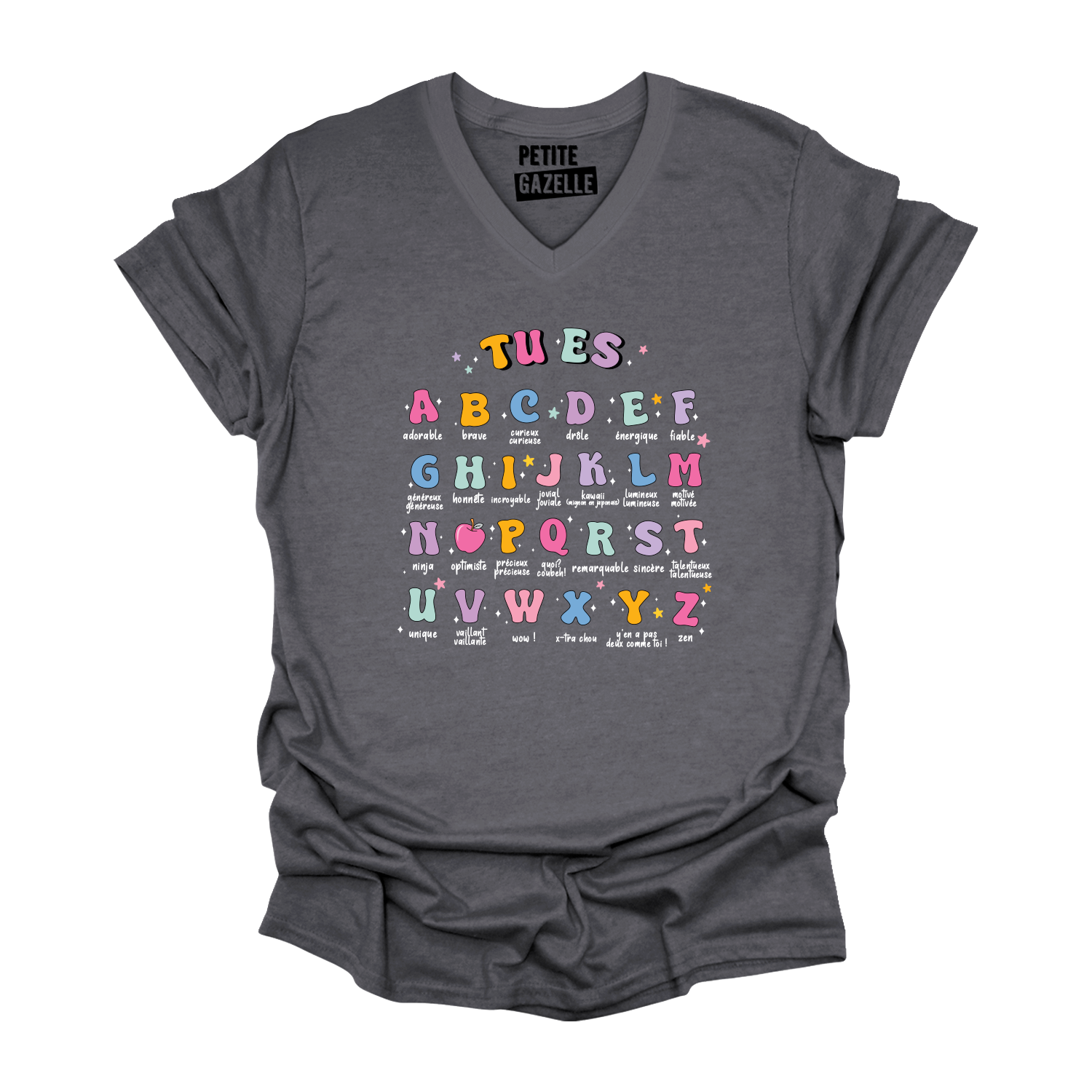 TSHIRT COL en V | Tu es