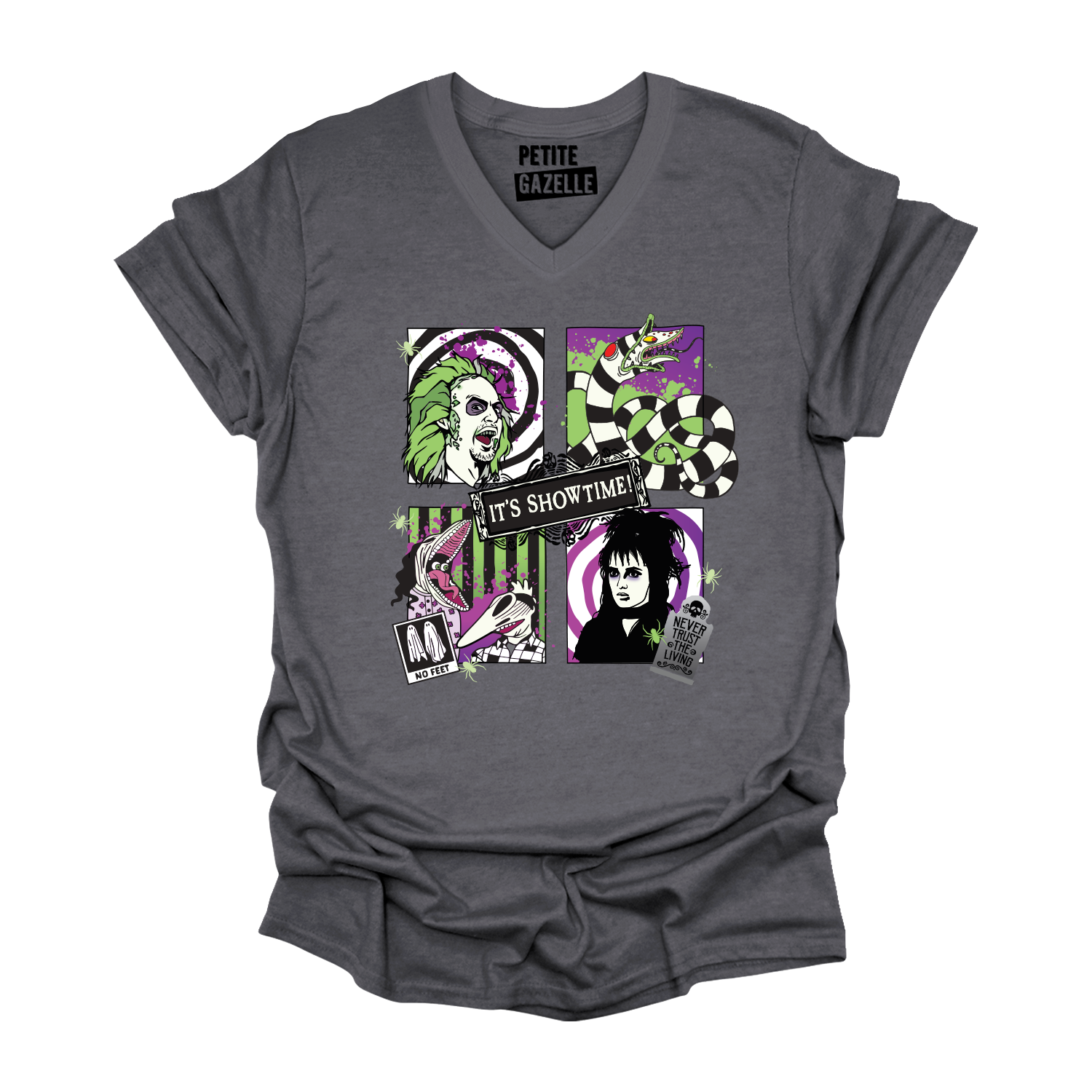 TSHIRT COL en V | It's showtime !